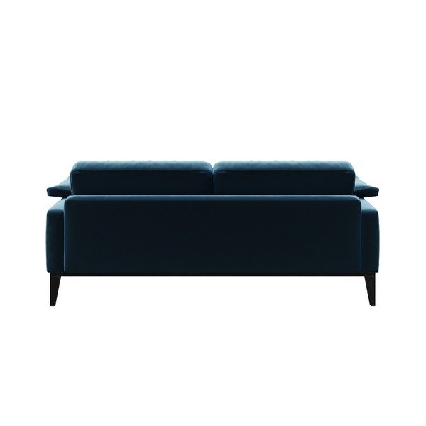 Zils samta dīvāns MESONICA Musso, 173 cm-image-3