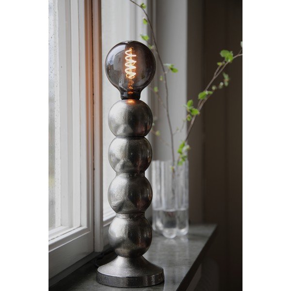 Sudraba krāsas galda lampa (augstums 33 cm) Gong – Markslöjd-image-2