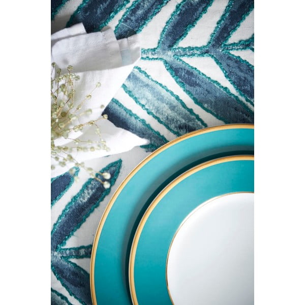 Zaļganzils porcelāna deserta šķīvis ø 20,5 cm Ginger – Côté Table-image-3