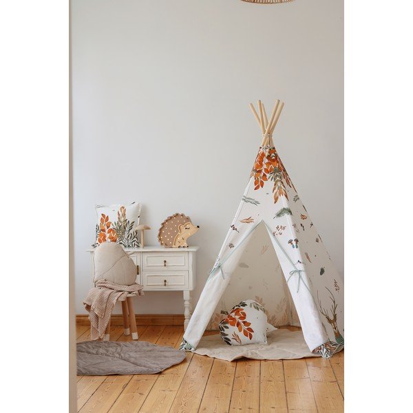 Brūna galda lampa no priedes koka Little Lights Hedgehog, platums 30 cm-image-3