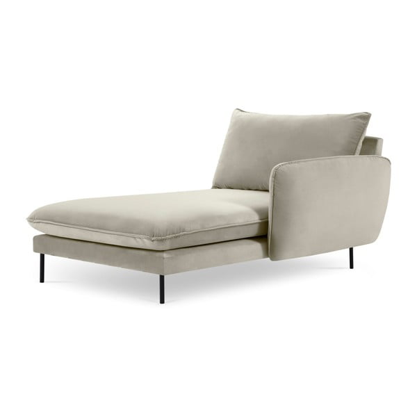 Bēšs samta zvilnis Cosmopolitan Design Vienna, labais stūris-image-3