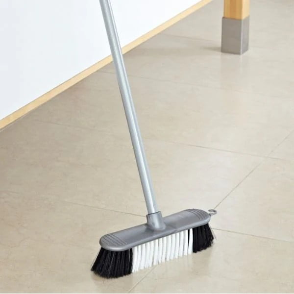 Pelēka ar baltu grīdas slota Addis Complete-image-2