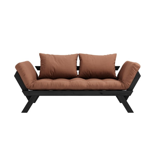 Izvelkamais dīvāns Karup Design Bebop Black/Clay Brown