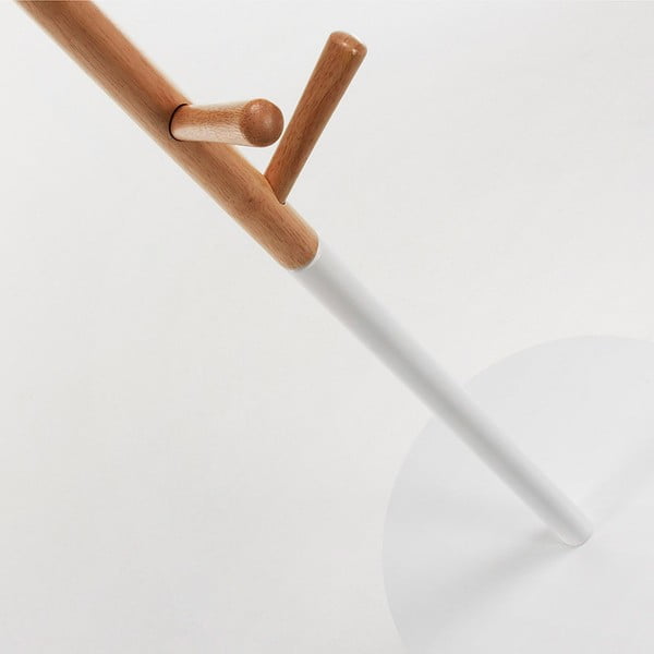 Balts mēteļu pakaramais Kave Home Bren-image-1