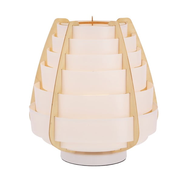 Balta galda lampa (augstums 27 cm) Nagoja – Candellux Lighting-image-4