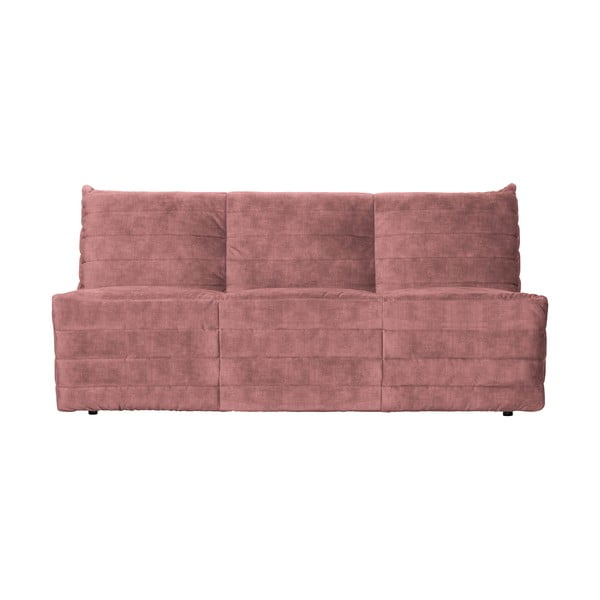 Gaiši rozā samta dīvāns 160 cm Bag – WOOOD