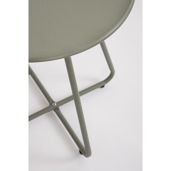 Tērauda apaļš dārza galdiņš ø 45 cm Jable   – Bizzotto-image-2