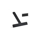 Melna logu birste ar turētāju 22 cm Ume – Zone