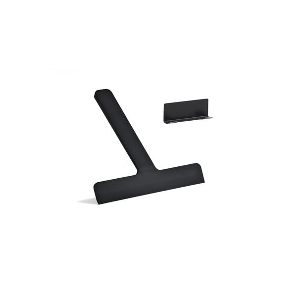 Melna logu birste ar turētāju 22 cm Ume – Zone