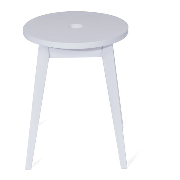 Balta gumijkoka taburete Club – Bonami Selection-image-1