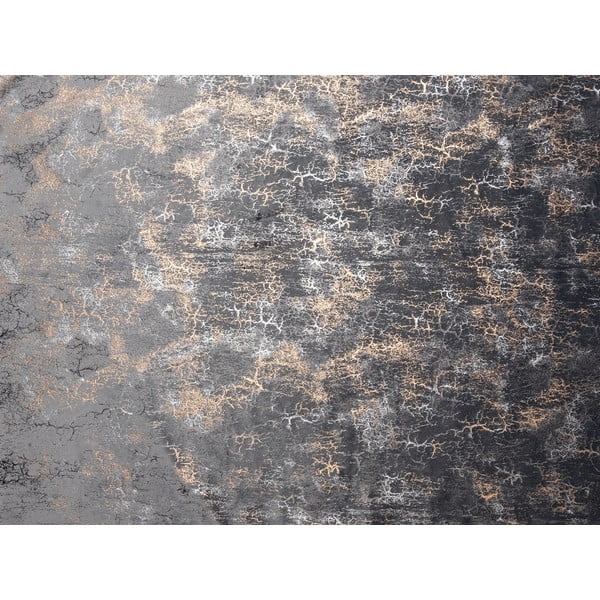 Antracīta pelēks aizkars 140x260 cm Lhasa – Mendola Fabrics-image-4