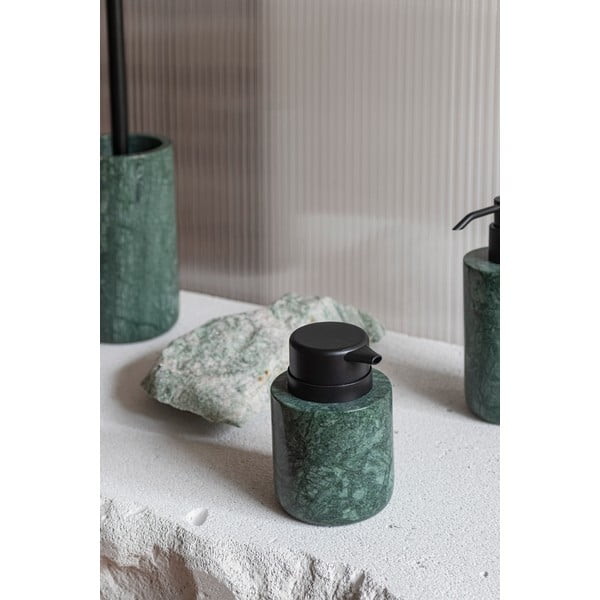 Tumši zaļš marmora ziepju dozators 200 ml Marble – Mette Ditmer Denmark-image-1