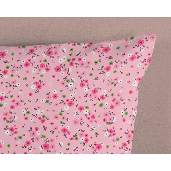 Kokvilnas bērnu gultas veļa vienvietīgai gultai 140x200 cm – Good Morning-image-3