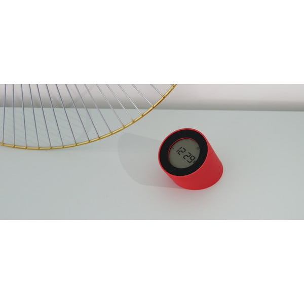 Sarkans modinātājs ar LED displeju Gingko Edge-image-1
