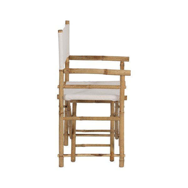 Dabīga toņa bambusa salokāms pusdienu krēsls Director – Ixia-image-3