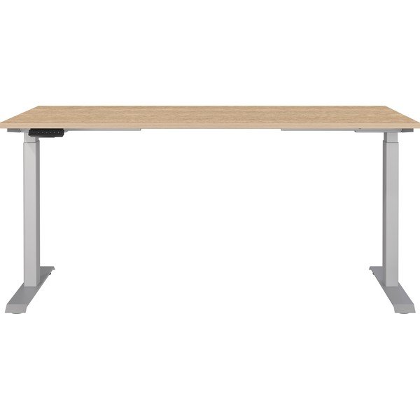 Regulējams darba galds ar elektriski regulējamu augstumu ar ozolkoka imitācijas galda virsmu 80x160 cm Jet – Germania-image-1
