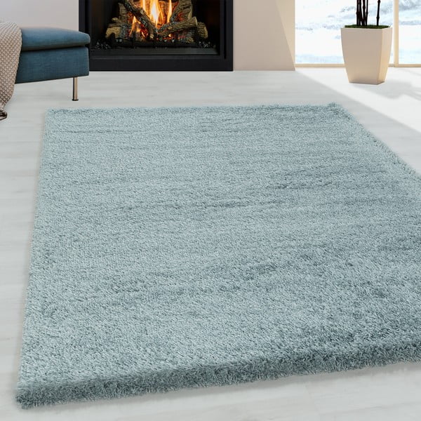 Zils paklājs 160x230 cm Fluffy – Ayyildiz Carpets-image-1