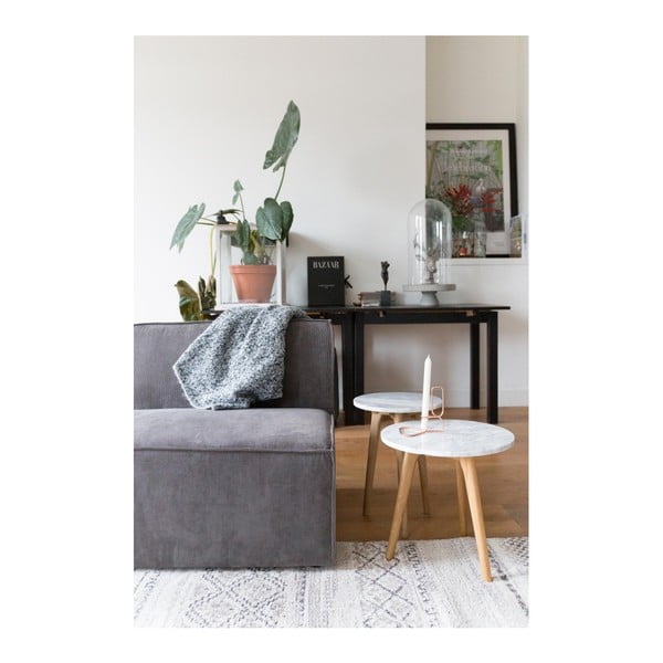 Zuiver James modulārā dīvāna gaiši pelēka stūra daļa-image-4