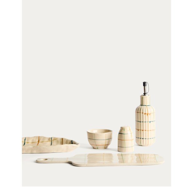 Keramikas paplāte 13x32 cm Belor – Kave Home-image-1