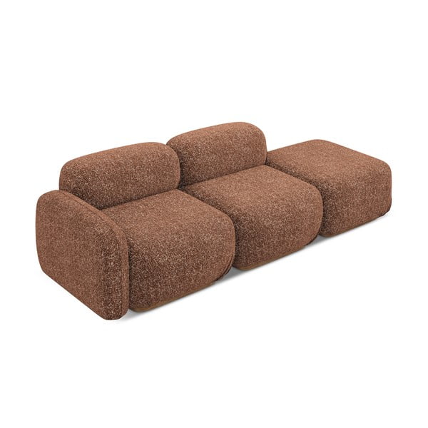 Oranžs/brūns modulārais zvilnis (ar kreiso stūri) Ailani – Makamii-image-4