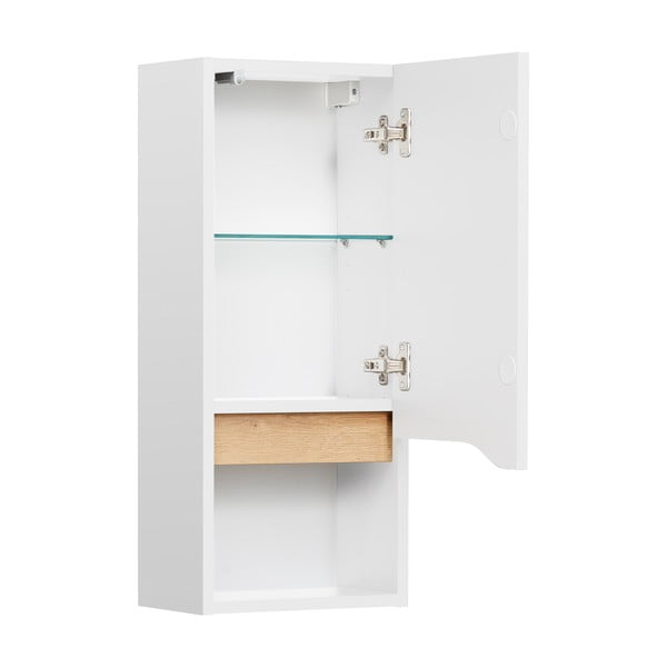 Balts augsts/piekarams vannas istabas skapis 30x70 cm Set 857 – Pelipal-image-2