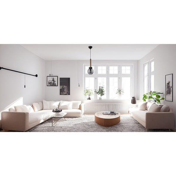 Piekaramā lampa ar stikla abažūru ø 15 cm Cota – Squid Lighting-image-1