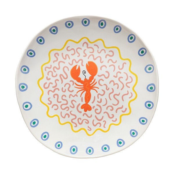 Servēšanas akmensmasas šķīvis ø 37 cm Summer Bliss – Costa Nova