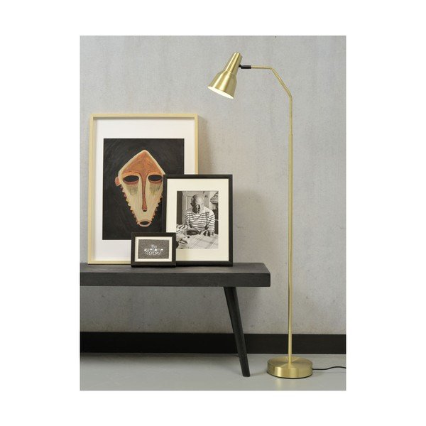 Stāvlampa ar metāla abažūru zelta krāsā (augstums 140 cm) Valencia – it's about RoMi-image-4