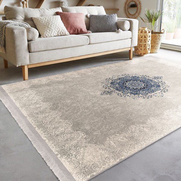 Pelēks/bēšs paklājs 120x180 cm – Mila Home-image-3