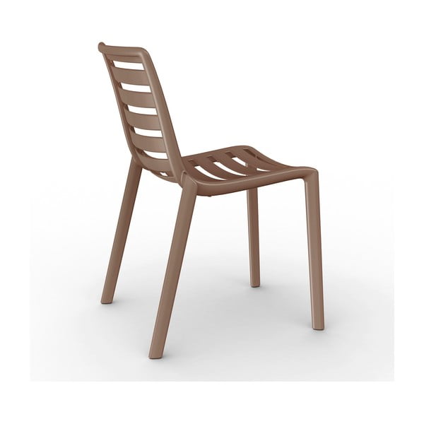 2 brūnu dārza krēslu komplekts Resol Slatkat