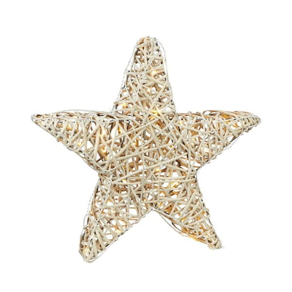 Dabīga toņa gaismas dekors ar Ziemassvētku motīvu ø 50 cm Sofus – Markslöjd