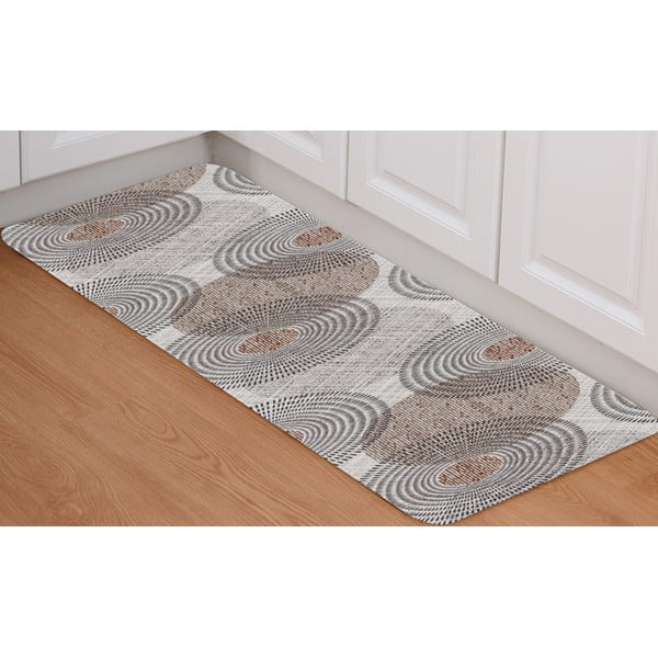 Pelēks mazgājams paklājs 58x240 cm – Oyo Concept-image-1