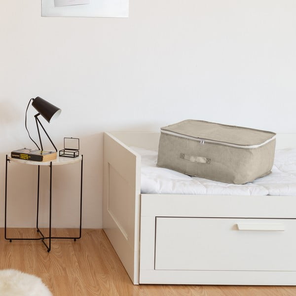 Tekstila drēbju uzglabāšanas kaste Nancy – Compactor-image-1