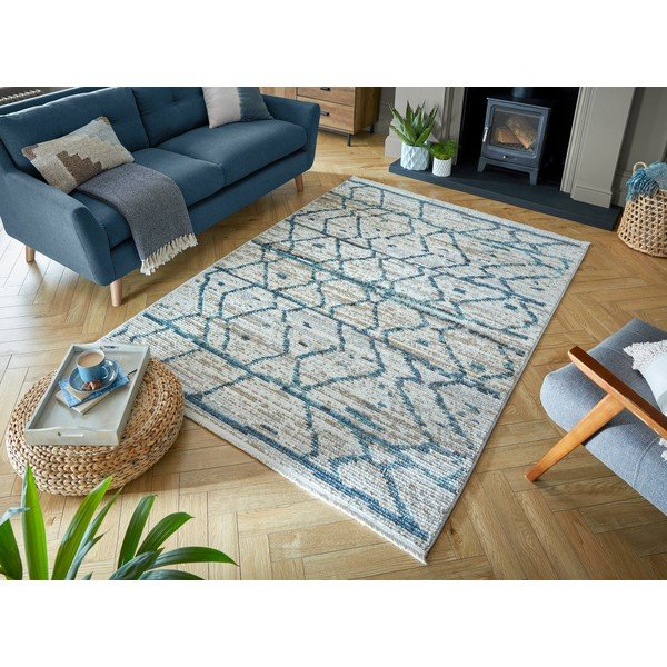Bēšs un zils paklājs Flair Rugs Neruda, 160 x 214 cm-image-4