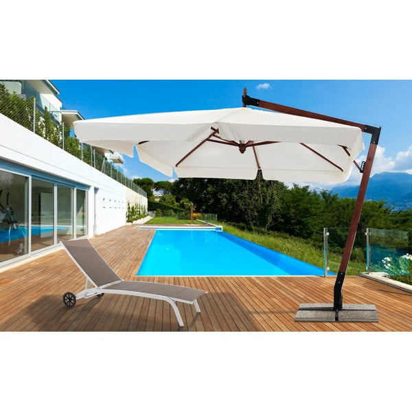 Balts/brūns metāla dārza zvilnis Kastri – Tomasucci-image-1