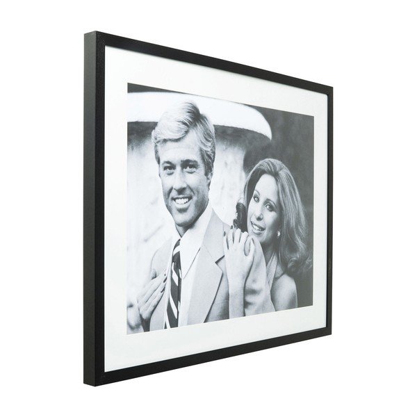 Melnbalta glazēta glezna Kare Design Lovers, 100 x 80 cm-image-2