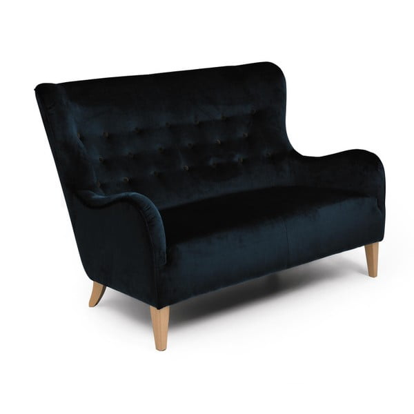 Melns dīvāns Max Winzer Medina, 148 cm