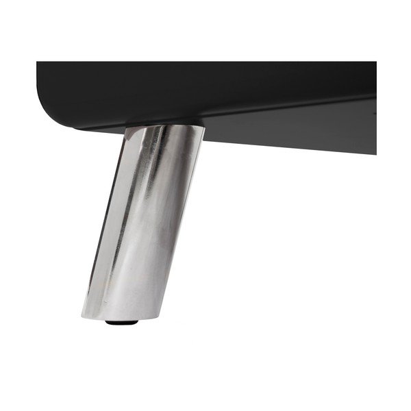 Melns TV galdiņš Tenzo Cobra, platums 118 cm-image-1