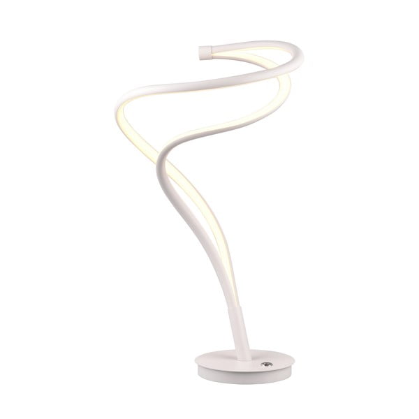 Balta LED galda lampa ar metāla abažūru (augstums 56 cm) Nala – Trio Select-image-3