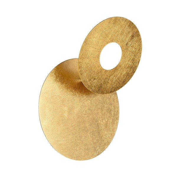 Zelta krāsas LED sienas lampa Leano – Trio