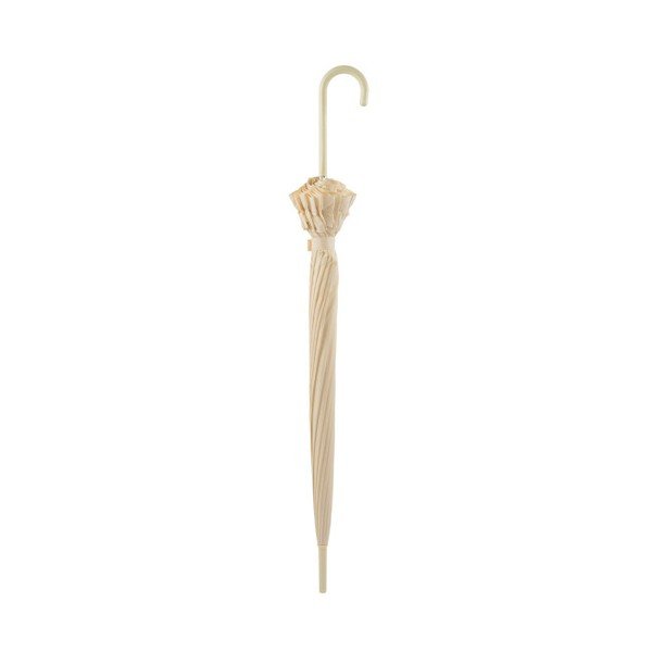 Pagoda Krēmkrāsas krāsas lietussargs, ⌀ 90 cm-image-1