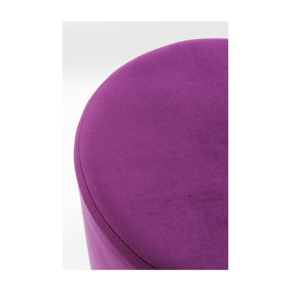 Ķiršu violeta taburete Kare Design, ∅ 35 cm-image-2