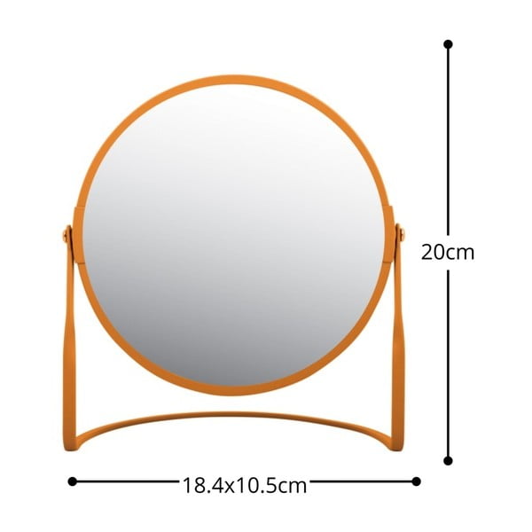 Kosmētikas palielināmais spogulis (ar 5x palielinājumu) ø 18 cm Akira – Spirella-image-3