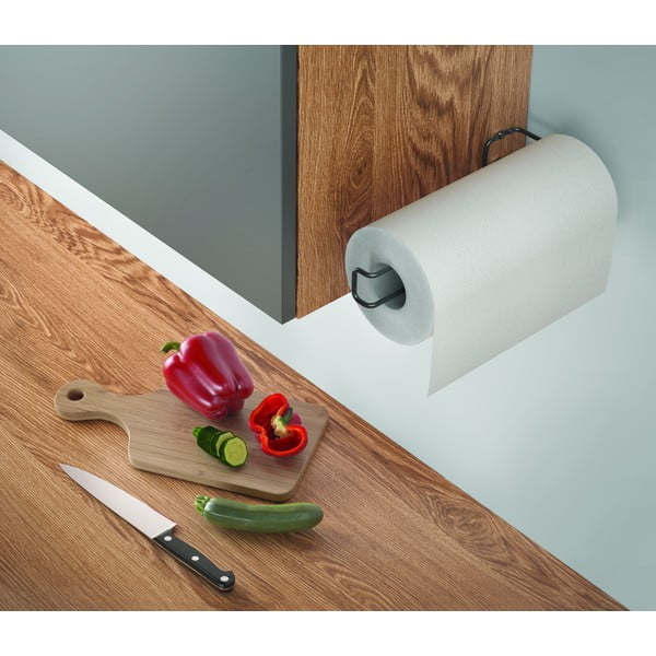 Melns sienas stiprinājums virtuves dvieļiem Metaltex-image-3