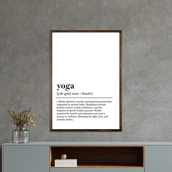Glezna 50x70 cm Yoga – Wallity-image-4