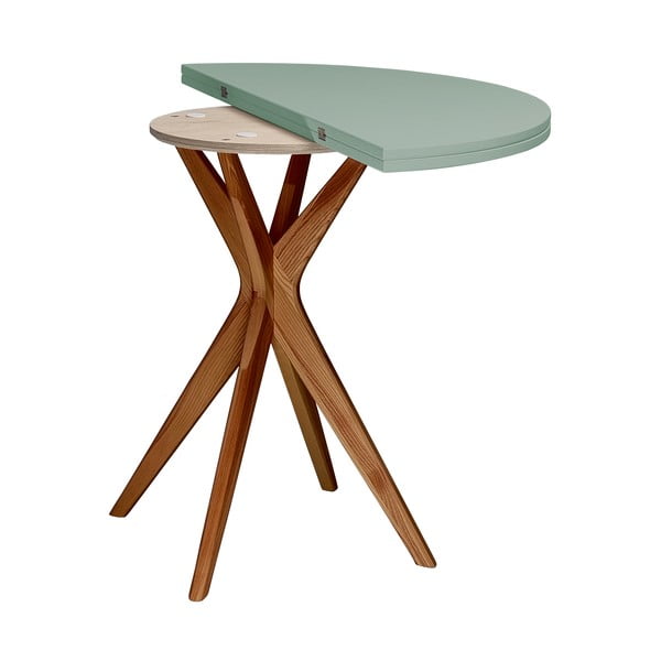 Apaļš izvelkams ēdamgalds 45x90 cm Jubi – Ragaba-image-3