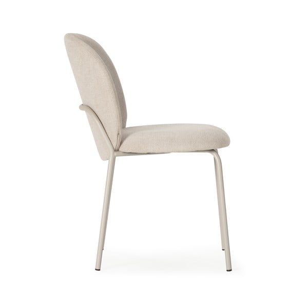 Krēmkrāsas pusdienu krēsli (4 gab.) Daia – Marckeric-image-3