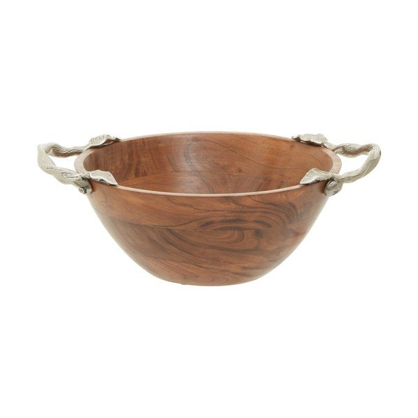 Dabīga toņa koka bļoda Vine – Premier Housewares-image-4