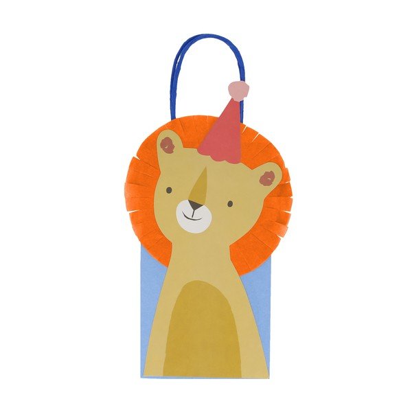 Dāvanu maisiņi (8 gab.) 11x6 cm Animal Parade – Meri Meri-image-3