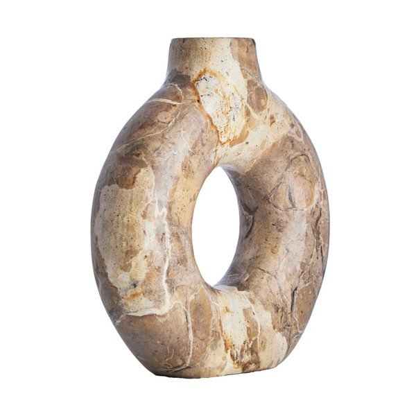 Brūna marmora vāze (augstums 20 cm) Santino – Premier Housewares-image-4
